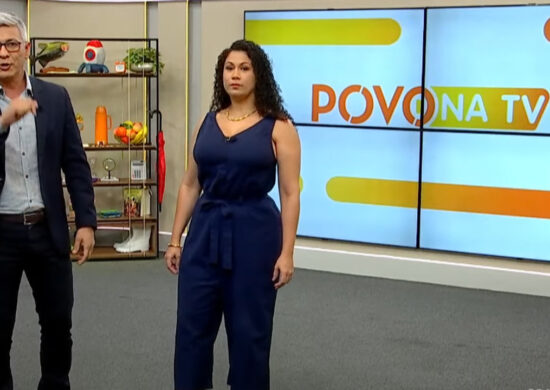 Valter Frota e Layana Pampolho - Foto: Reprodução/TV Norte Amazonas