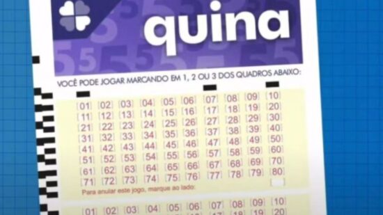 Confira os números da Quina de hoje