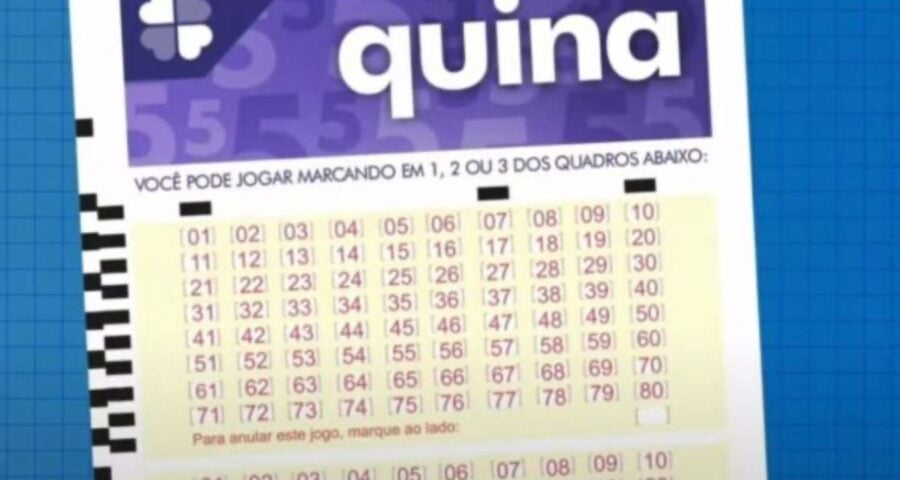 Confira os números da Quina de hoje