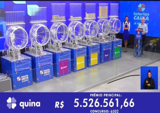 Quina 6502: sem vencedores, prêmio acumula para R$ 7 milhões