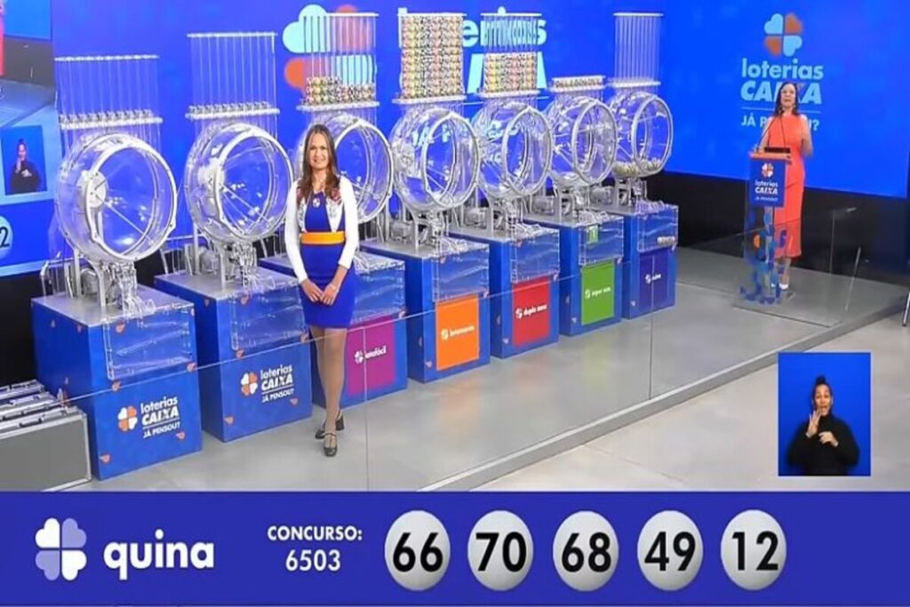 Quina de hoje, segunda-feira (12/08), concurso 6505; prêmio chega a R$ 13,5 milhões