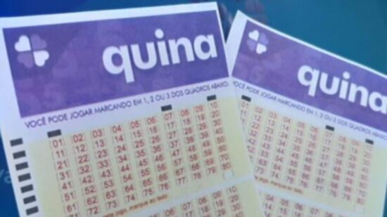 Quina de hoje, terça-feira (13/08), concurso 6506; prêmio chega a R$ 15,4 milhões