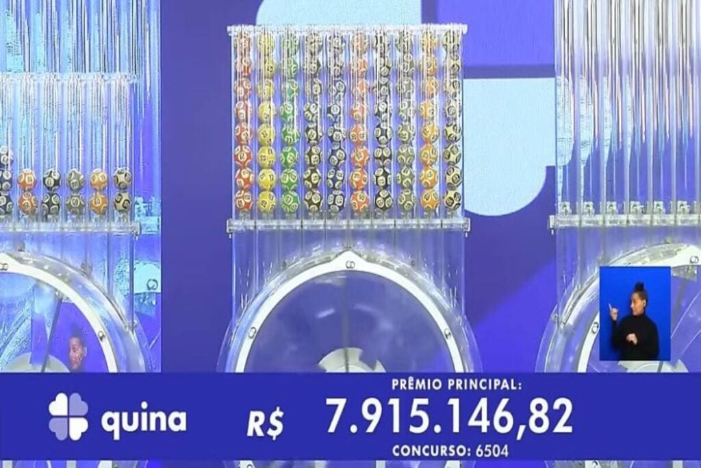 Quina de hoje, quarta-feira (14/08), concurso 6507; prêmio chega a R$ 17 milhões