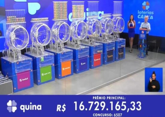 Quina 6507: sem vencedor, prêmio acumula para R$ 18,5 milhões