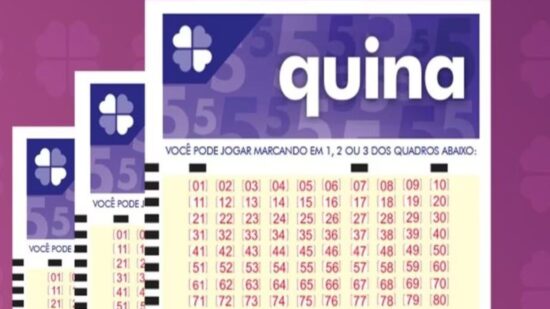 Resultado Quina de hoje (16/08): veja números sorteados no concurso 6509