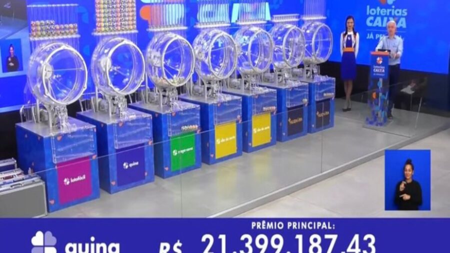 Quina 6510: uma aposta acertou e ganhou R$ 21.399.187,43