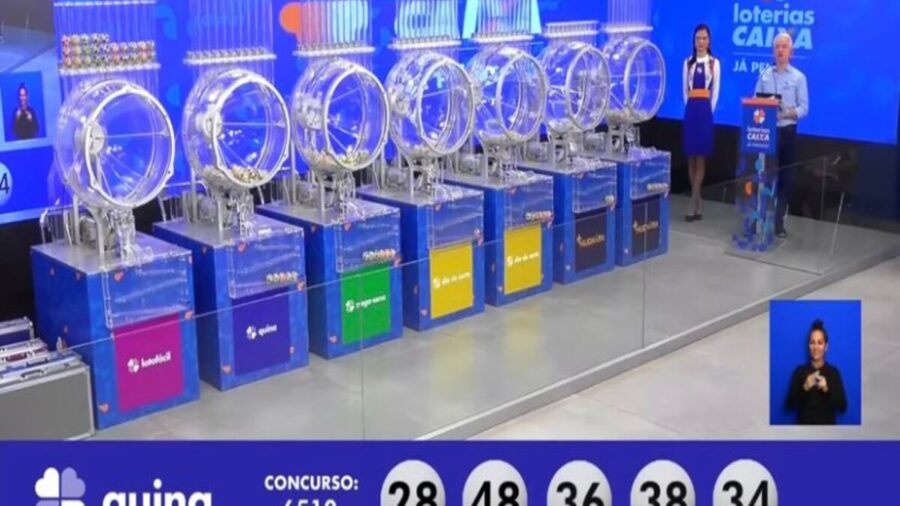 Quina de hoje, segunda-feira (19/08), concurso 6506; prêmio chega a R$ 700 mil