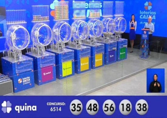 Quina 6514: sem vencedor, prêmio acumula para R$ 9 milhões