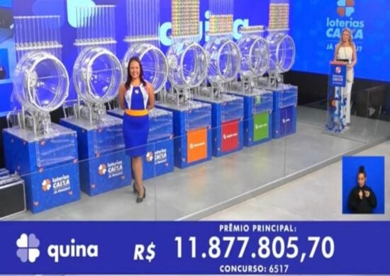 Quina 6517: sem vencedor, prêmio acumula para R$ 13,5 milhões