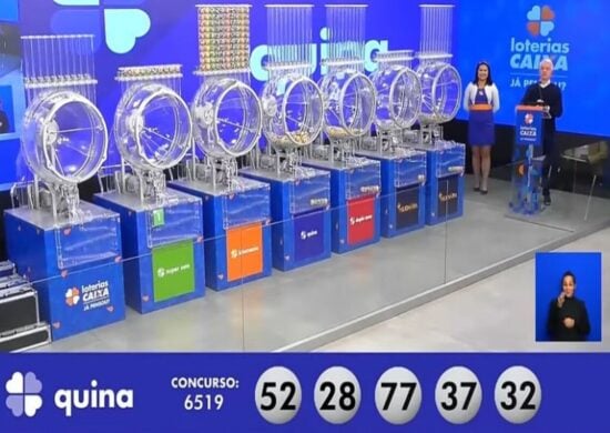 Quina de hoje, quinta-feira (29/08), concurso 6520; prêmio chega a R$ 17 milhões