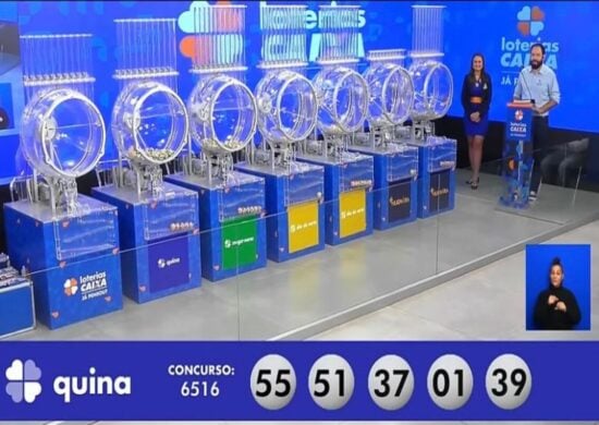 Quina de hoje, quarta-feira (28/08), concurso 6519; prêmio chega a R$ 15,5 milhões