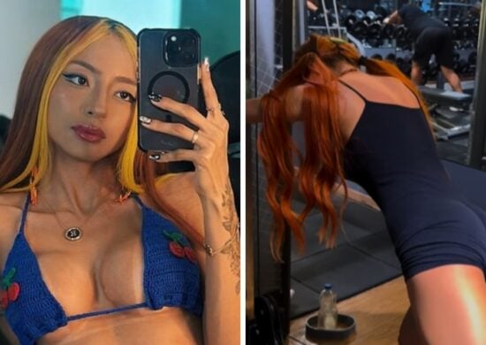 Ruivinha de Marte mostra antes e depois na academia - Foto: Reprodução/Instagram