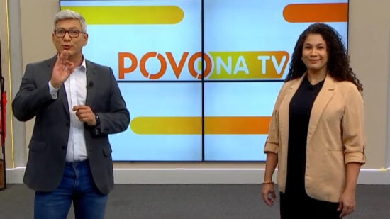 Valter Frota e Layana Pampolho - Foto: Reprodução/TV Norte Amazonas