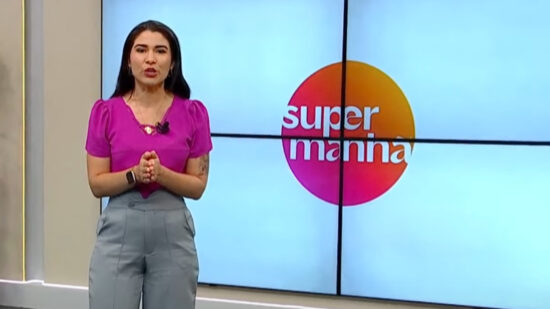 Apresentadora do Programa Super Manhã, Bárbara Mitoso. Foto: Reprodução/TV Norte Amazonas