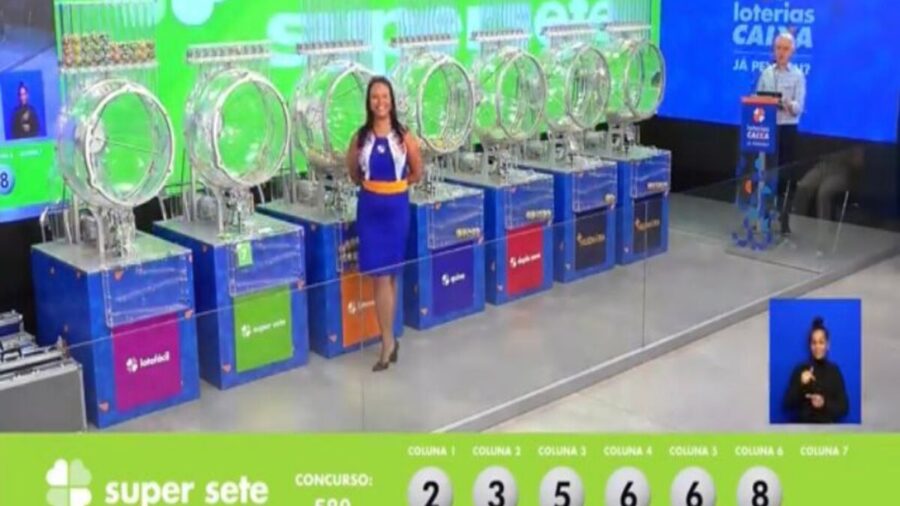 Super Sete de hoje, sexta-feira (09/08), concurso 581; prêmio chega a R$ 100 mil