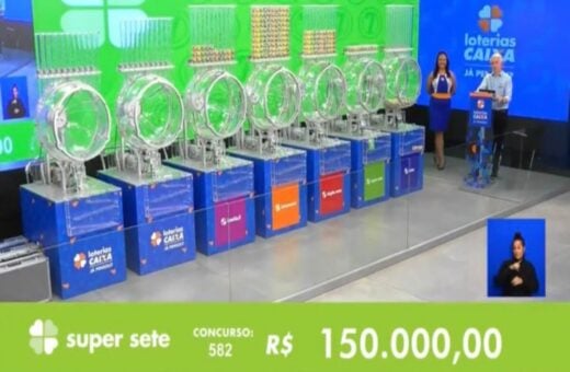 Super Sete de hoje, quarta-feira (14/08), concurso 583; prêmio chega a R$ 170 mil