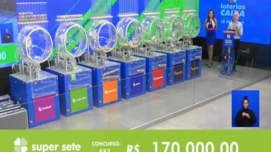 Super Sete 583: sem vencedor, prêmio aumenta para R$ 200 mil