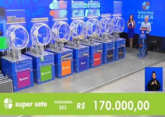 Super Sete de hoje, sexta-feira (16/08), concurso 584; prêmio chega a R$ 200 mil