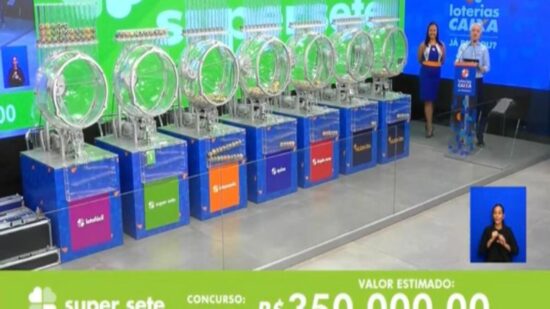 Super Sete 586: sem vencedor, prêmio aumenta para R$ 400 mil