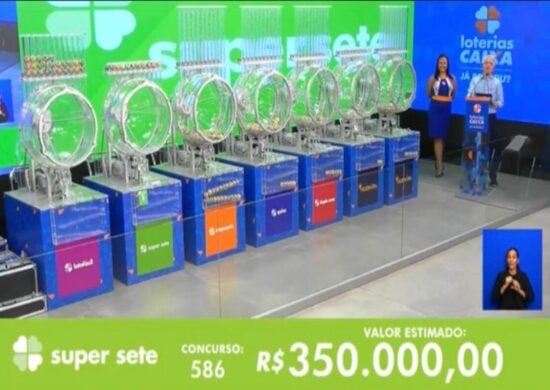 Super Sete 586: sem vencedor, prêmio aumenta para R$ 400 mil