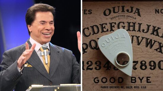 Silvio Santos comprou tabuleiro Ouija - Foto: Roberto Nemanis/SBT e reprodução/redes sociais