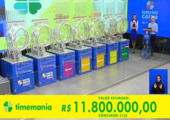 Timemania de hoje, terça-feira (06/08), concurso 2127; prêmio chega a R$ 12,5 milhões