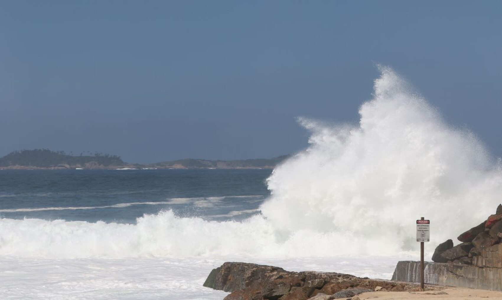 Avanço do mar pode prejudicar cidades brasileiras. Foto: Tânia Rêgo/Agência Brasil