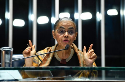 Senado Federal ouve a ministra Marina Silva sobre os incêndios no país