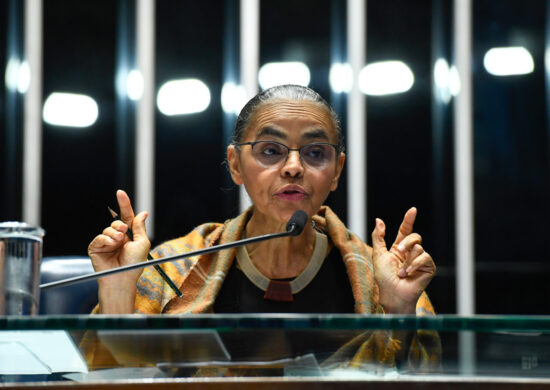 Senado Federal ouve a ministra Marina Silva sobre os incêndios no país