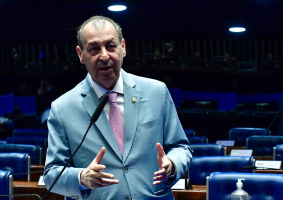 O senador amazonense Omar Aziz insiste na suspensão das bets. Foto: Waldemir Barreto/Agência Senado