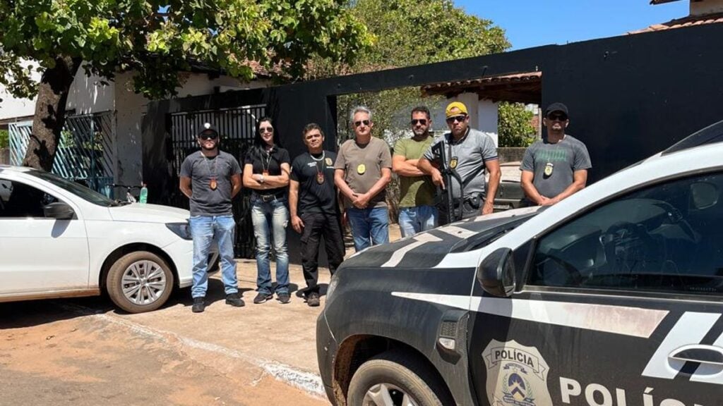 O homem foi preso na zona rural de Paranã - Foto: Divulgação da SSP/TO