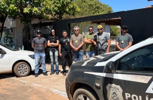 O homem foi preso na zona rural de Paranã - Foto: Divulgação da SSP/TO