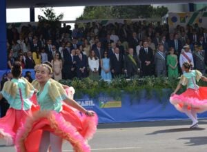 Desfile de 7 de setembro na Esplanada dos Ministério, em Brasília