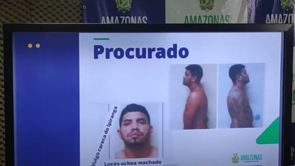 Procurado no caso Gabriel Ravi - Foto: Reprodução/TV Norte