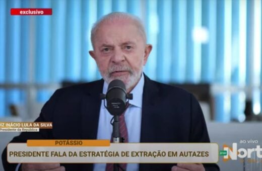 Lula destaca cautela na exploração de potássio e necessidade de autossuficiência em fertilizantes - Foto: Reprodução