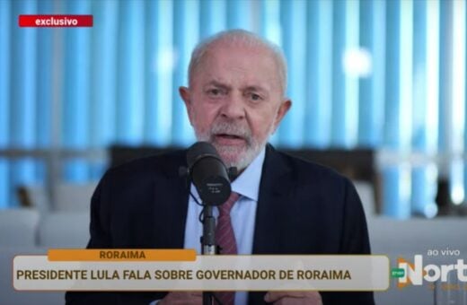 Lula fala sobre escândalo que envolve o governador de Roraima - Foto: Reprodução