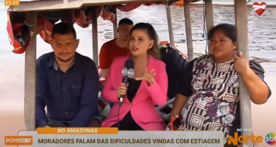 Seca no Amazonas atinge nível crítico - Foto: TV Norte