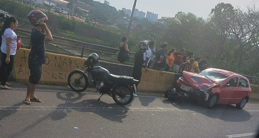 Motorista de carro provocou acidente fatal - Foto: Reprodução/WhatsApp