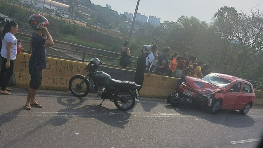 Motorista de carro provocou acidente fatal - Foto: Reprodução/WhatsApp