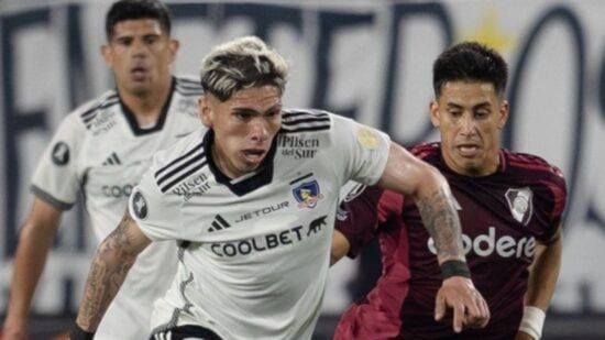 Colo-Colo e River Plate ficaram no empate em Santiago - Foto: Reprodução / Instagram @libertadores