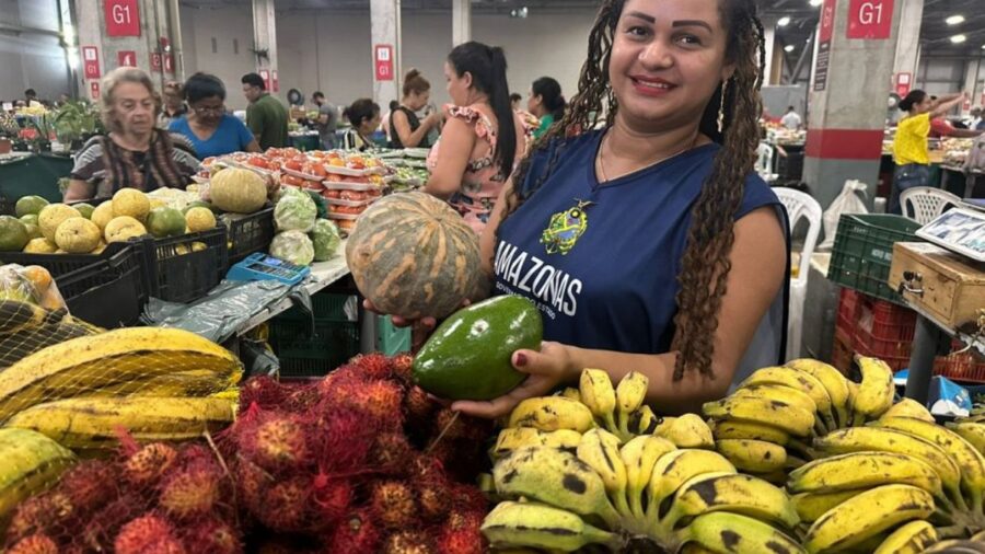 Feiras da ADS onde encontrar frutas e verduras baratas em Manaus