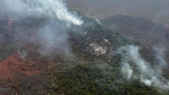 Impacto das queimadas na Amazônia Foto - ICMBIO/Divulgação