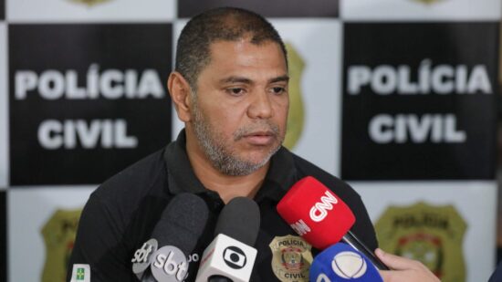 O delegado João Maciel Claro disse que a Polícia Civil está investigando todos os incêndios no DF. Foto: Tony Oliveira/ Agência Brasília