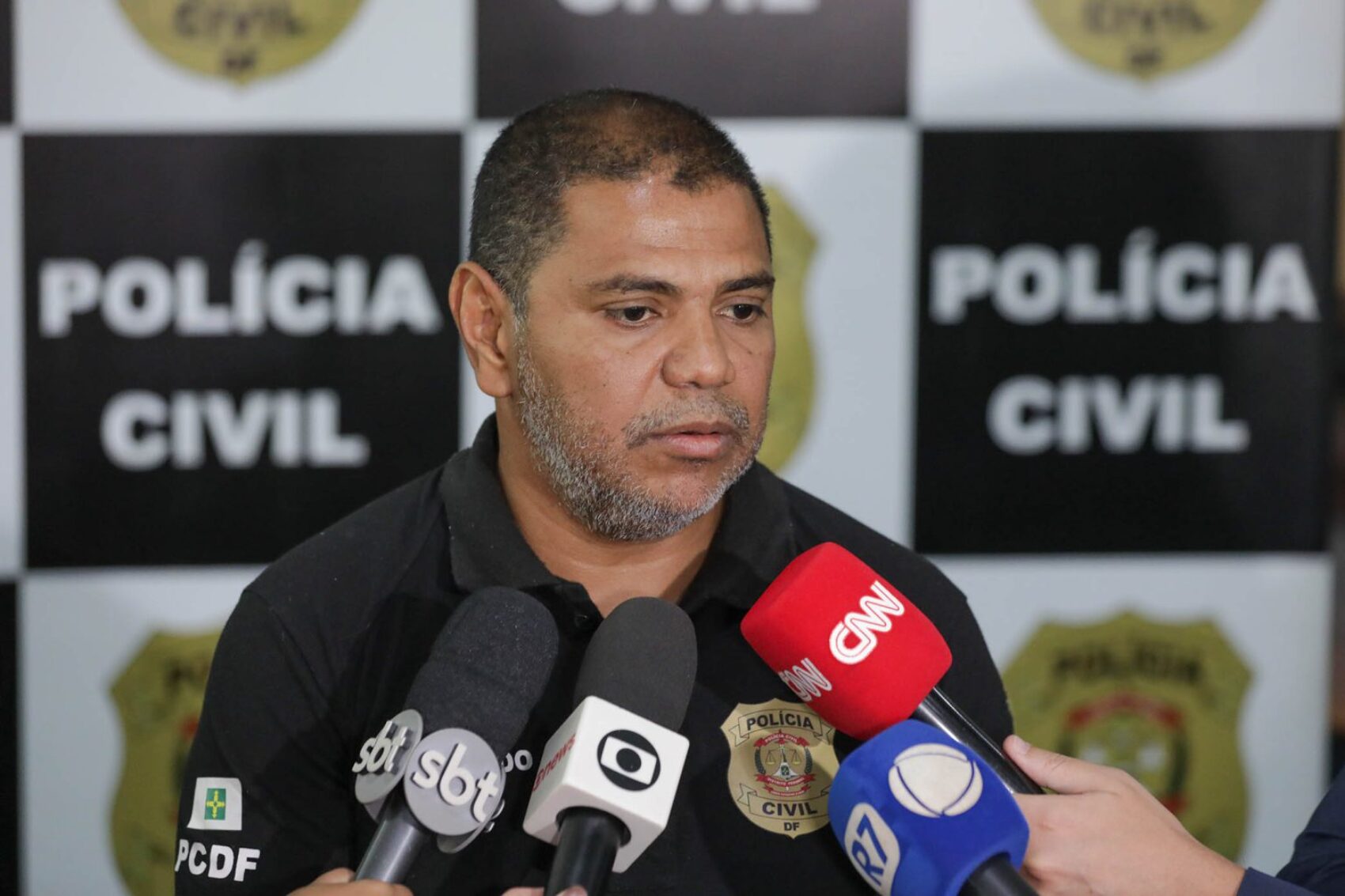 O delegado João Maciel Claro disse que a Polícia Civil está investigando todos os incêndios no DF. Foto: Tony Oliveira/ Agência Brasília