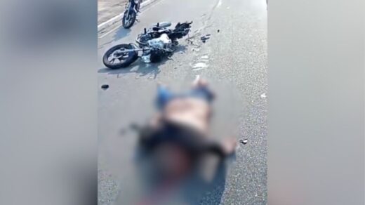 Motociclista é esmagado por carreta na zona Sul de Manaus