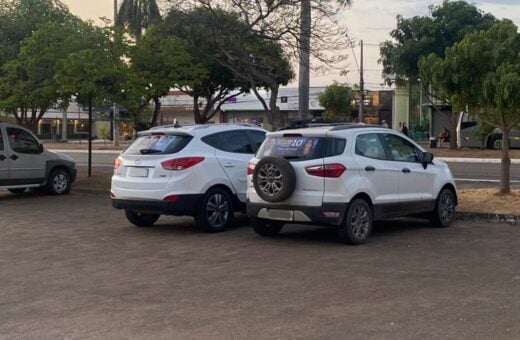 Propaganda eleitoral carros aplicativo