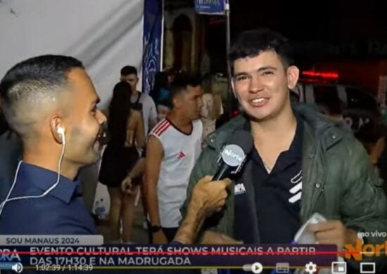 TV Norte viraliza ao mostrar animação do público em Manaus