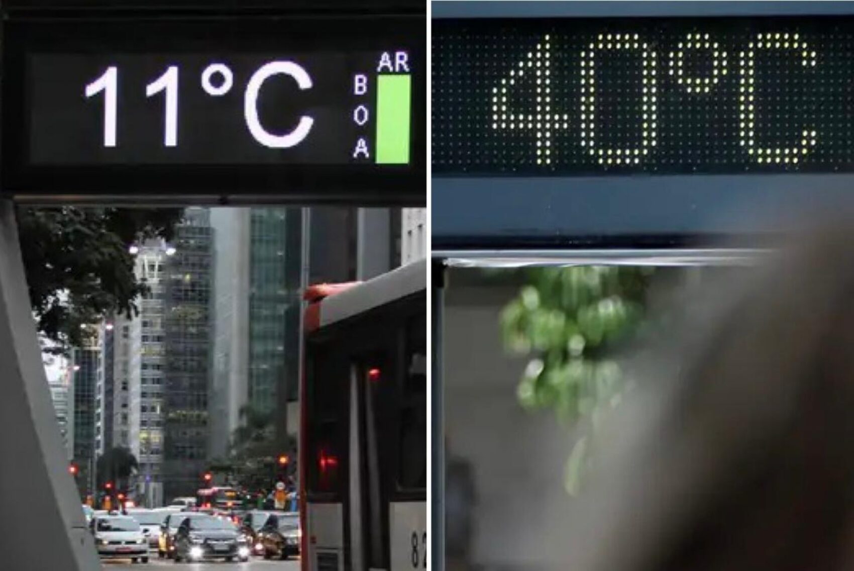 Setembro chega com calor e frio extremos no Brasil.