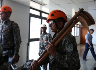 As equipes da Força Nacional, que atuam no combate às queimadas no Pantanal e na Amazônia, enfrentam desafiosconstantes.