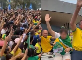 Bolsonaro chegou em Rondônia nesta quarta-feira (25). Foto: Reprodução Instagram